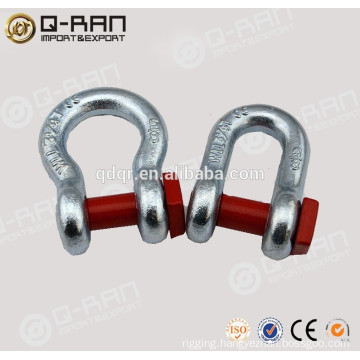 Directly From Factory Lifting Drop Forged Galvanized US Type Bow Shackle
